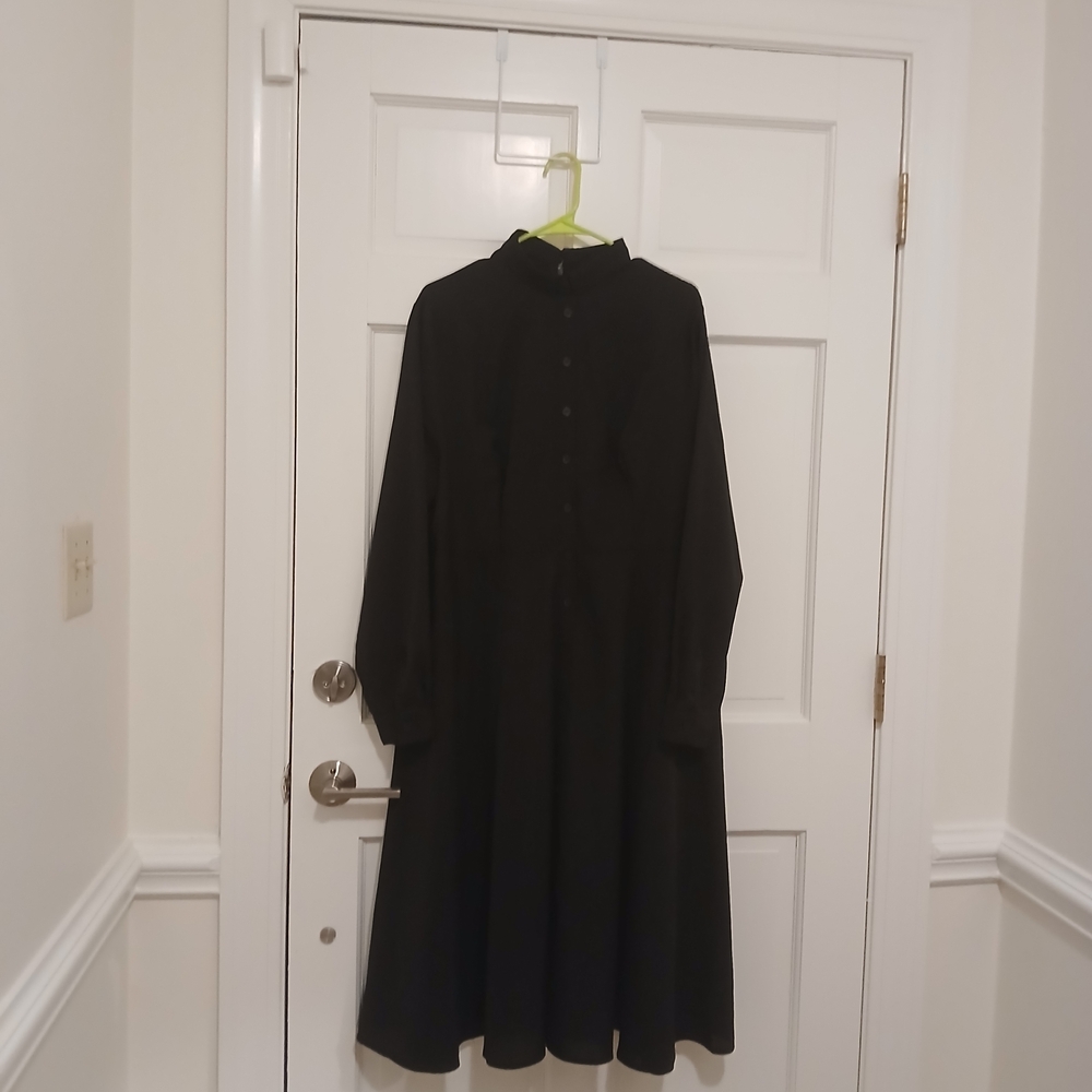 Elegant Black Women's Dress